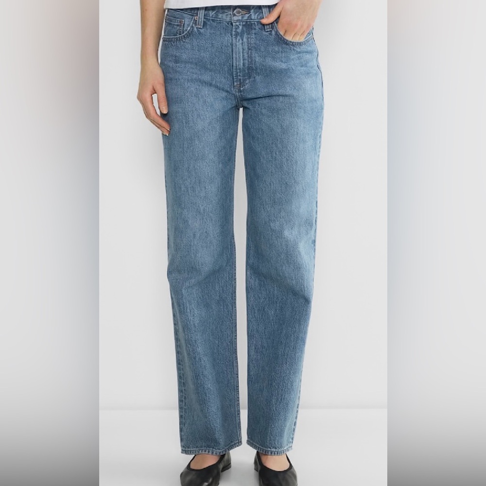 Denim Forum The '90s Iggy Lo-Rise Baggy Jean
Colour “seeing blue again”